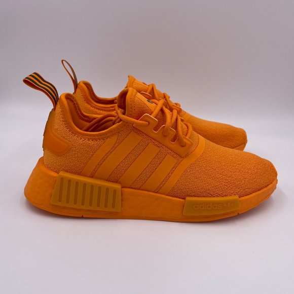 NWT adidas NMD R1 Orange Womens Shoes - Picture 1 of 8